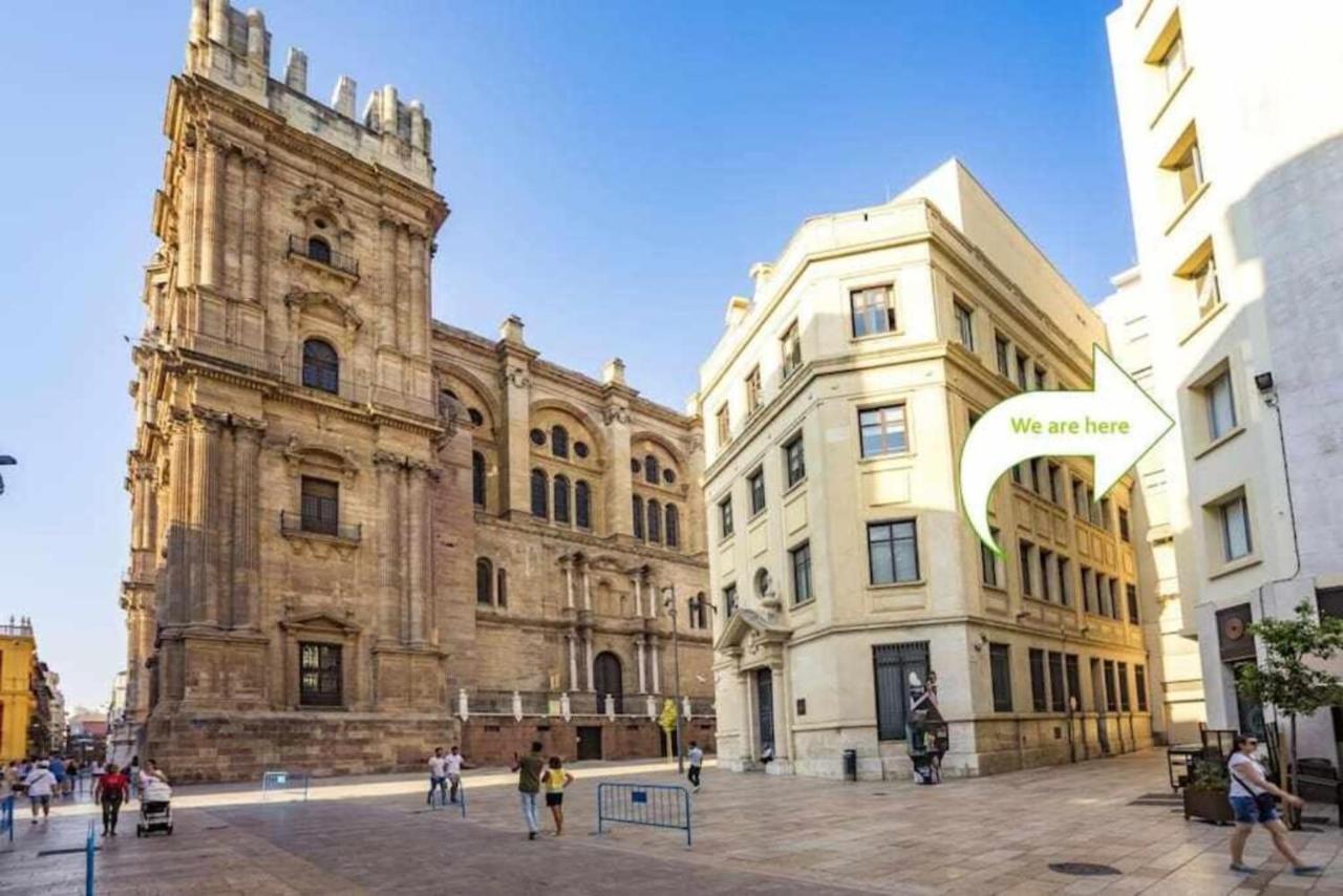 Apartamento Premium Junto A Catedral Málaga Kültér fotó